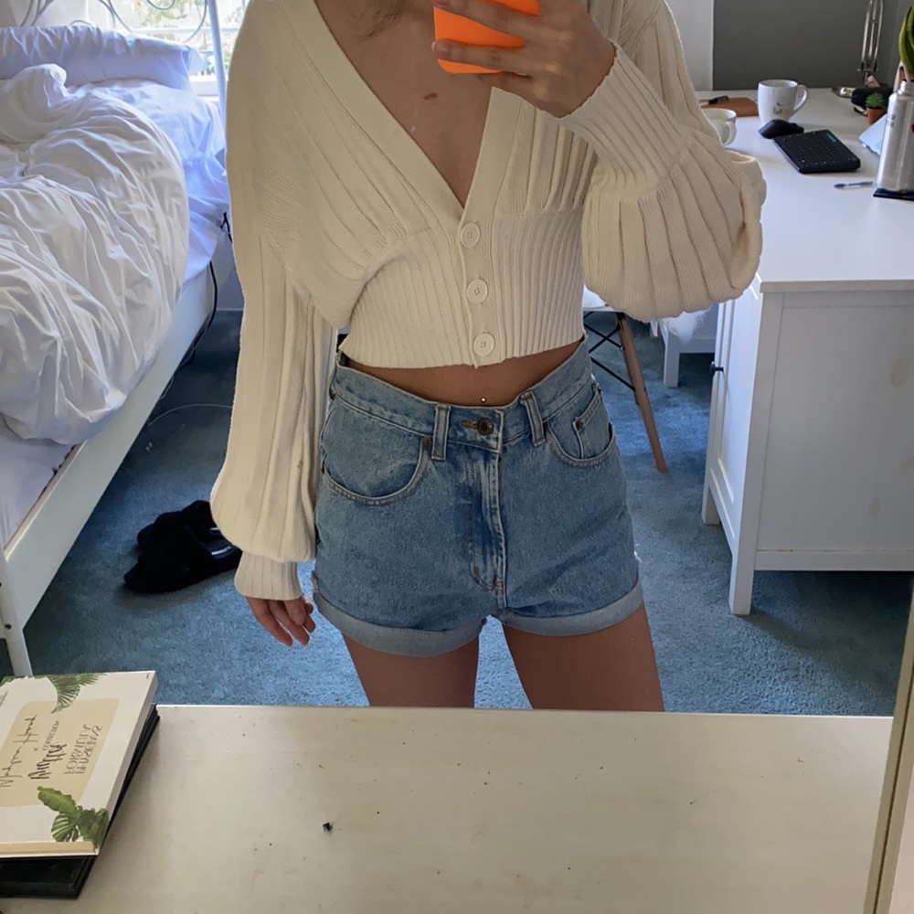 Vintage JeansWest High Waisted Denim Shorts